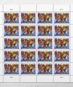 Hanukkah 2022 Forever Stamps First-Class Postage USPS Forever Stamps 100pcs/Pack (20PCS/Booklet)
